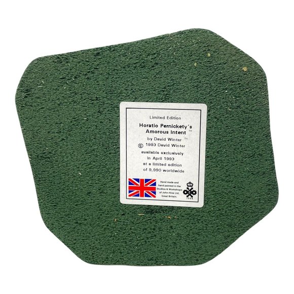 David Winter Cottages Horatio Pernickety's Amorous Intent Limited Edition in Box - Picture 6 of 10